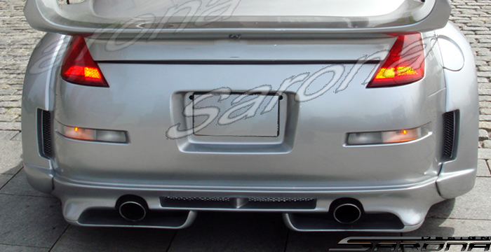 Custom Nissan 350Z  Coupe Rear Bumper (2003 - 2008) - $690.00 (Part #NS-023-RB)